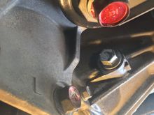 Front Half (Facing toward the front of the car) of the Rear Diff, Fill Bolt, Labeled Oil, 17mm, 1 QT DiaQueen GL5 LSD Gear Oil