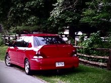 the evo looking tail lights