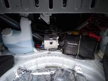 surge tank is tilted which works good for the pickup point