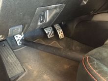 Bled the clutch by myself using my seat and a vacuum extension haha