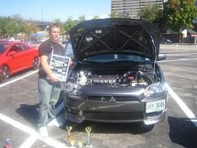 Me and the car at a show!