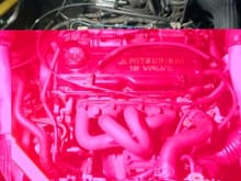 not sure what happened to the pic, but this is the engine bay.