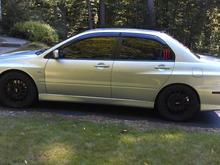 Plasti dipped wheels