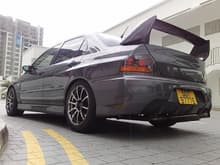 Previously with spoiler &amp; Advan RS rims