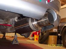 MP Racing 3" TBE needs a good polishing...