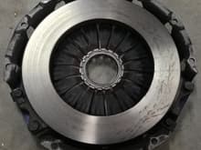 Friction side of Pressure Plate.