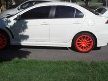going orange
