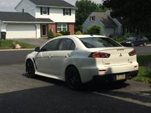 Right before Tint and Wing Install