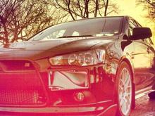 Ralliart with sti front Lip