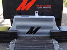 Stock versus Mishimoto's Race Intercooler