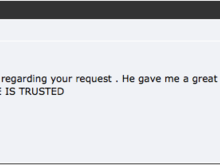 Scammer alert, just wanted to warn the Evo community if you've received anything like this, do not fall for it.  I googled his email and saw that he hits up WTB ads in other forums running the same scam with moneygram or western union.