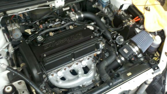 Manifold installed