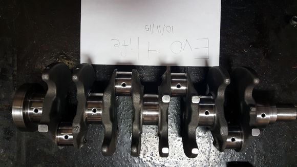 Oem mitsubishi  crankshaft  in grat shape 400
