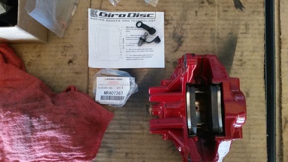 Rounding out the brake rebuild.