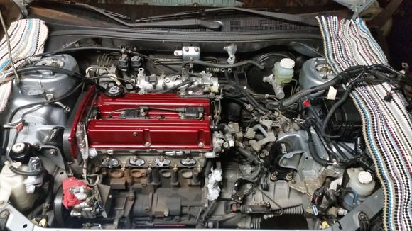 Ready for removal besides axles, transfer-case, Oil-cooler lines etc.