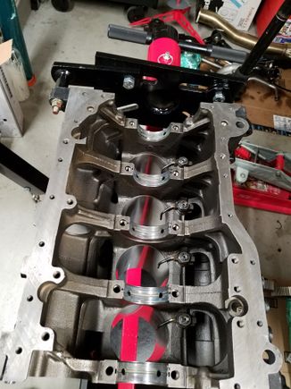 Main bearings back in after lots of cleaning