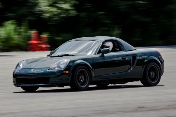 SMT Spyder with sticky tires, was fast around  the course