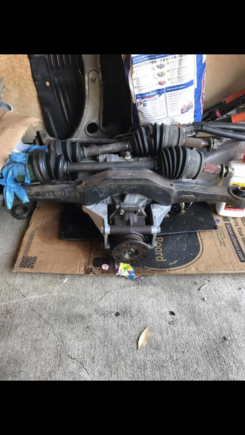 Rear diff complete set up JDM w/ ayc