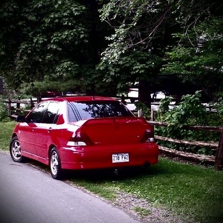 the evo looking tail lights