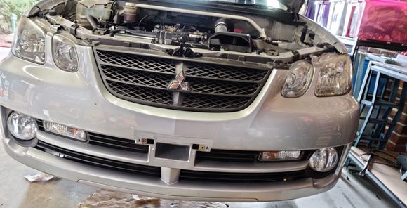Bumper needed some minor triming near the fog lights - but nothing you can see from the exterior. Importantly every bumper mount is retained.