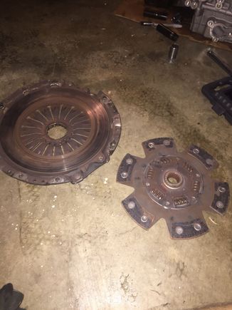 6k on a stage 4 comp clutch. These don't last too long. Only launched maybe 2-3 times