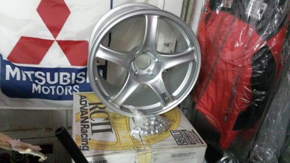 Never mounted, never touched rubber.