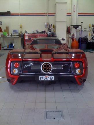 Pagani Rear