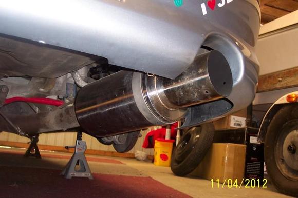 MP Racing 3" TBE needs a good polishing...