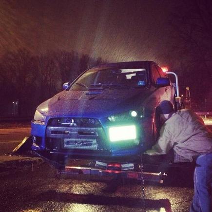 after accident