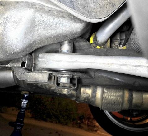 Offset PSRS install on Evo8. Max anti-anti-dive.