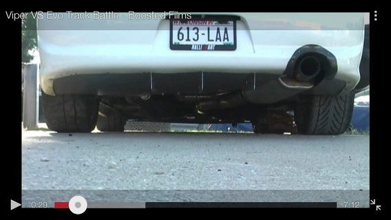 Boosted Films rear diffuser