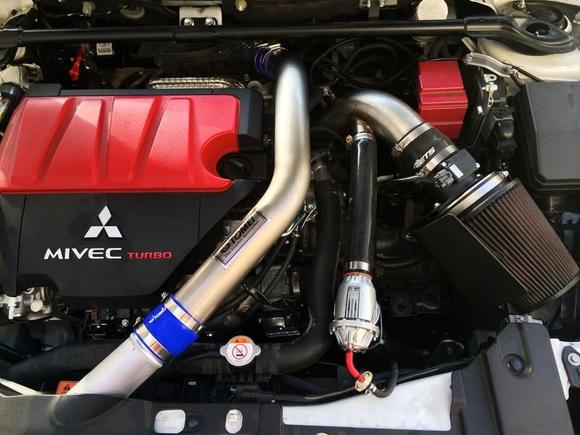 Tomei UPIP, HKS blow off valve, ETS intake
