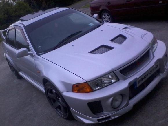 my evo front