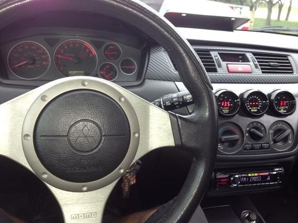 Right after finishing my gauge pod