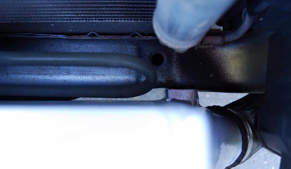 Bracket driver's side