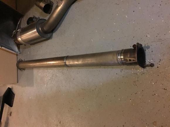 Greddy Titanium mid pipe