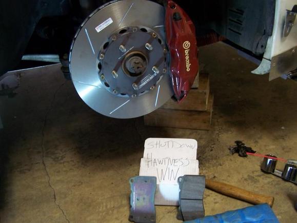 Girodisc love and stopping power with ST43's