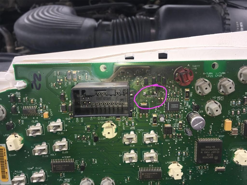 Gauge Cluster Circuit Board HELP! Ford F150 Forum Community of Ford