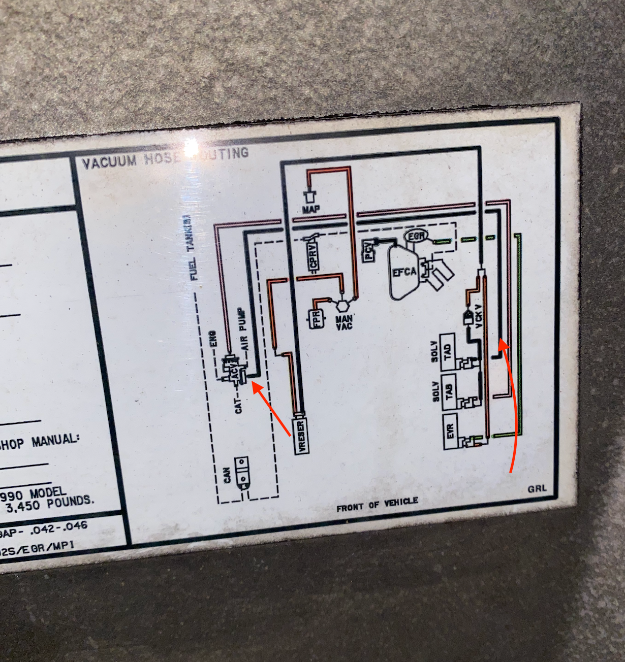TAD Vacuum Line to ACV? - Ford F150 Forum - Community of Ford Truck Fans, image size:1230x1304