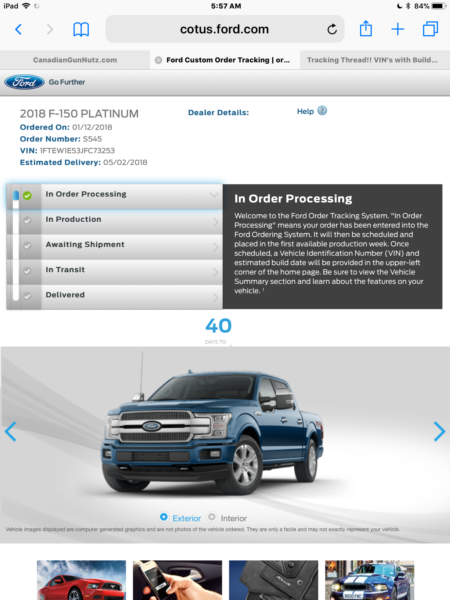 Tracking Thread!! VIN's with Build Dates Page 1129 Ford F150 Forum