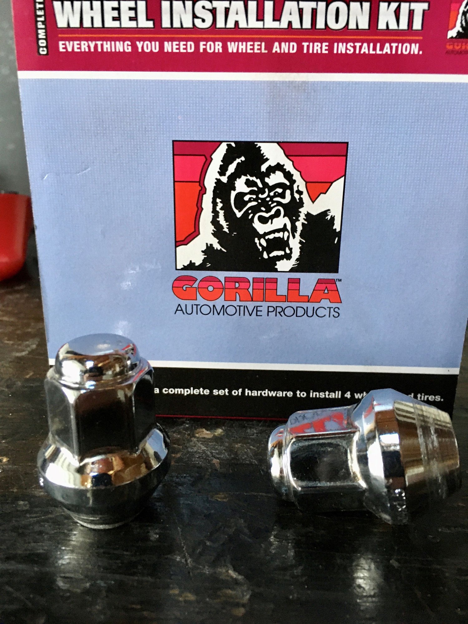 2015 present BORA Spacers & Gorilla Lugs for stock wheels Ford F150