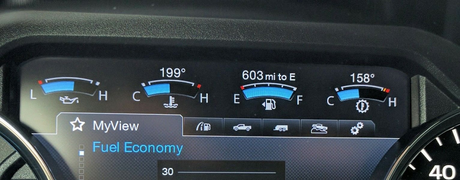 Lariat Digital Trans Temp Gauge Question Ford F150 Forum Community