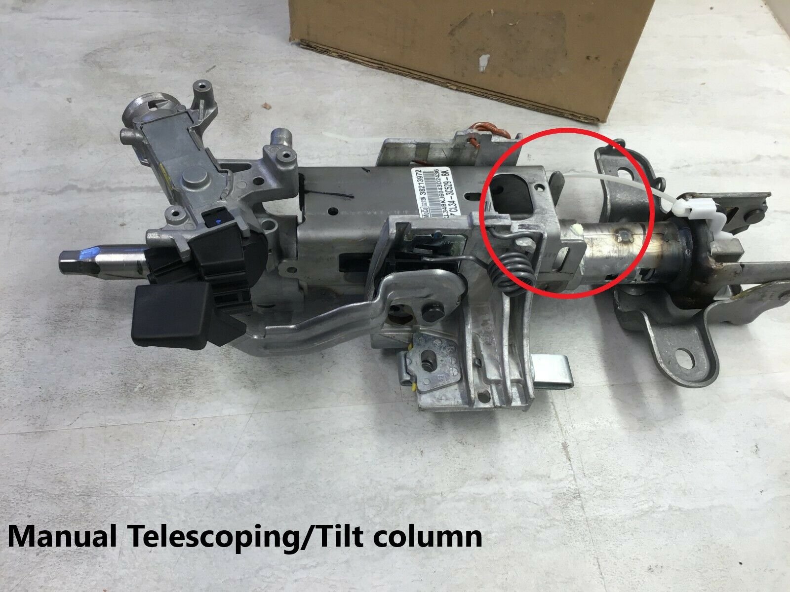 Adding manual telescoping feature to steering column Ford F150 Forum