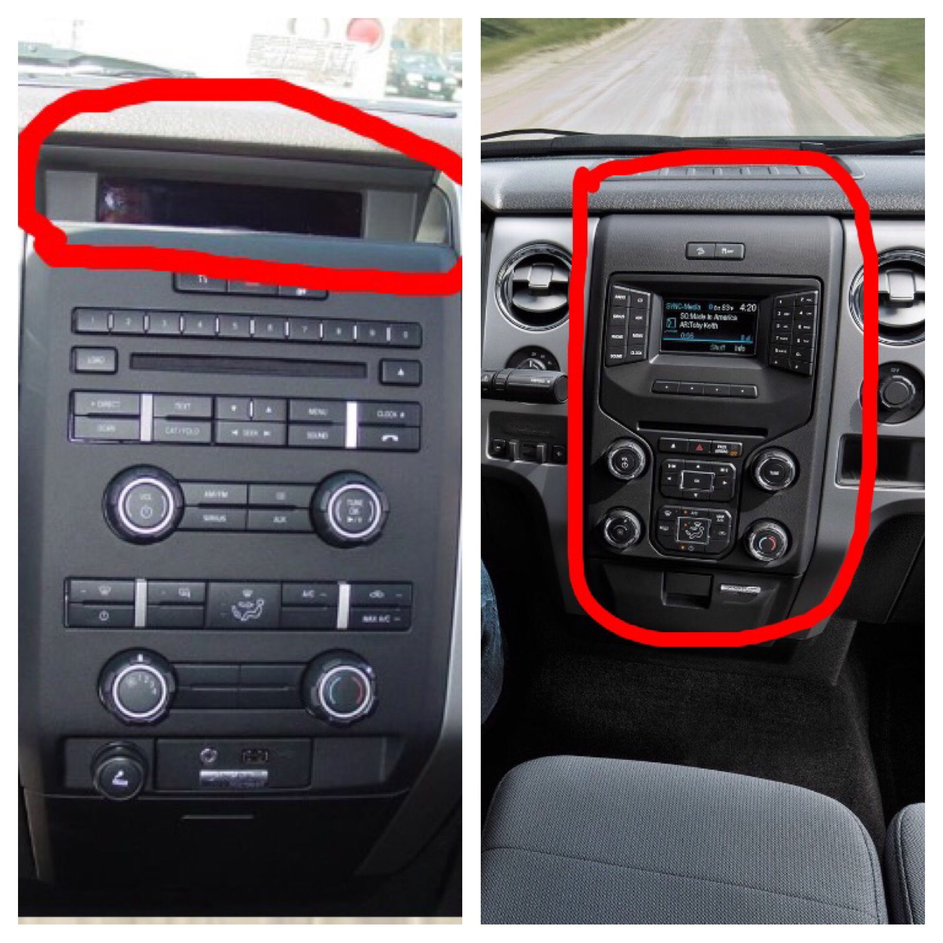 2011 Radio Display Dash conversions - Ford F150 Forum - Community of