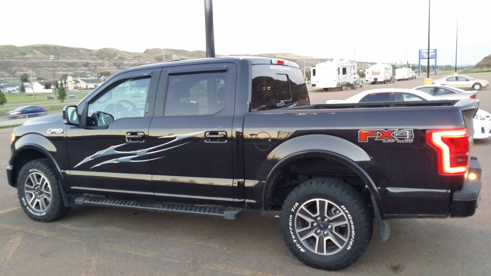 Anyone running KO's with the white letters out? Ford F150 Forum