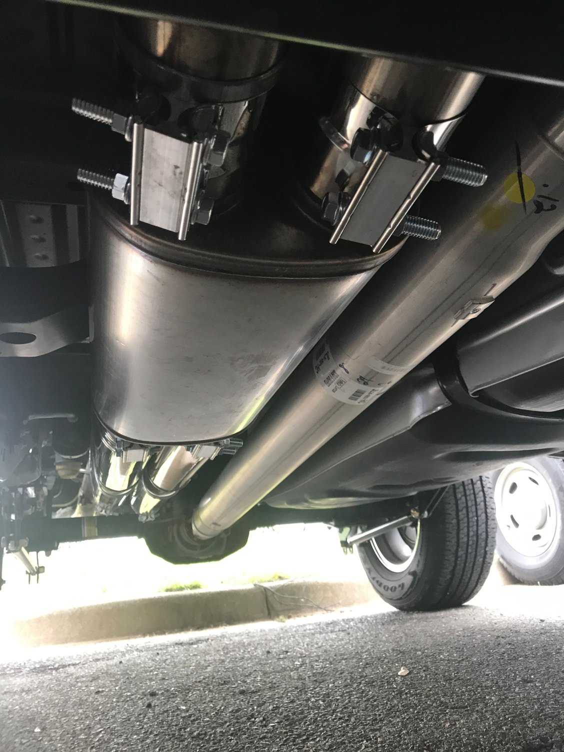Quiet and high flow exhaust completed! Ford F150 Forum Community of