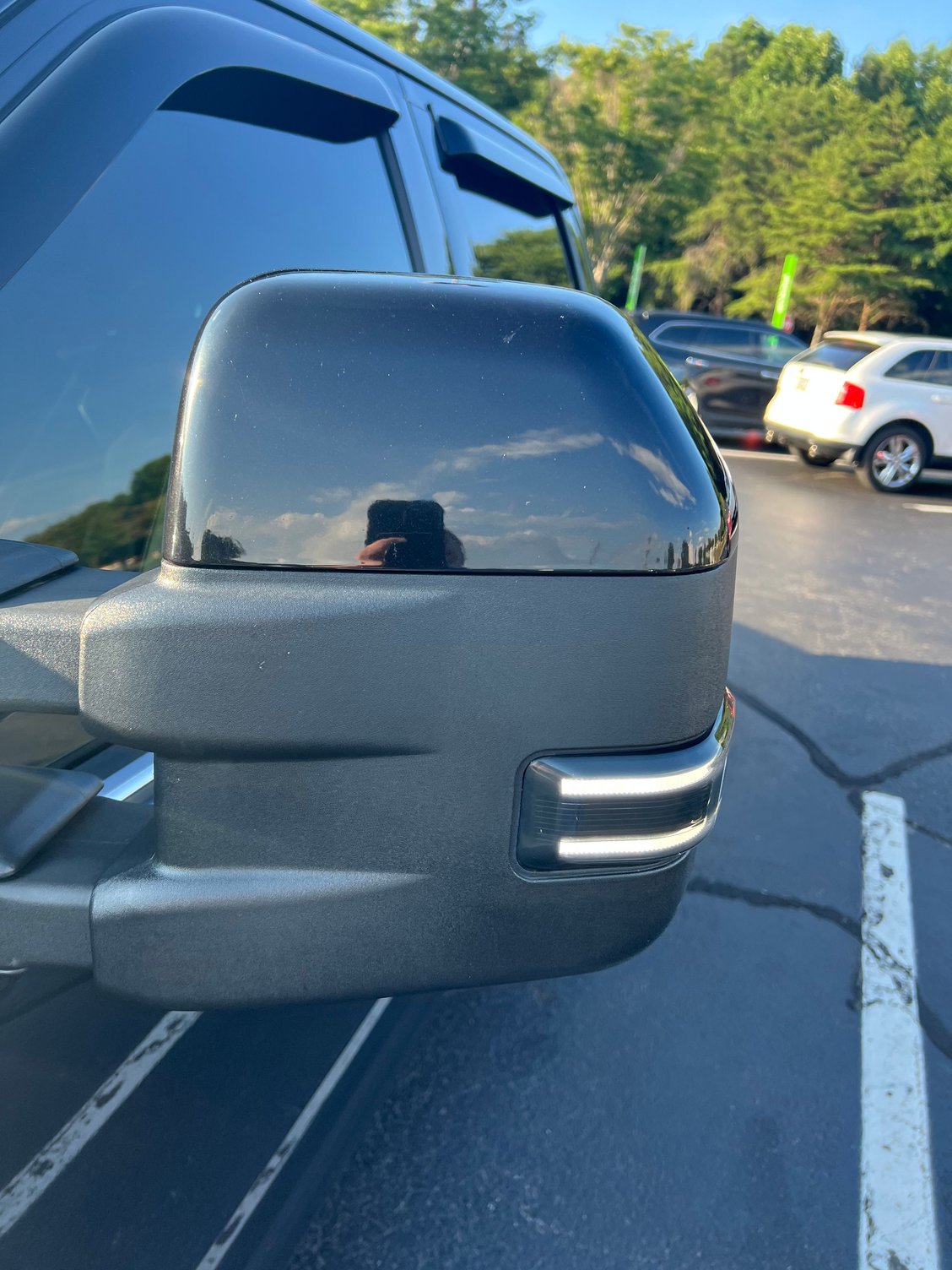 After market side view mirror cover fell off Ford F150 Forum