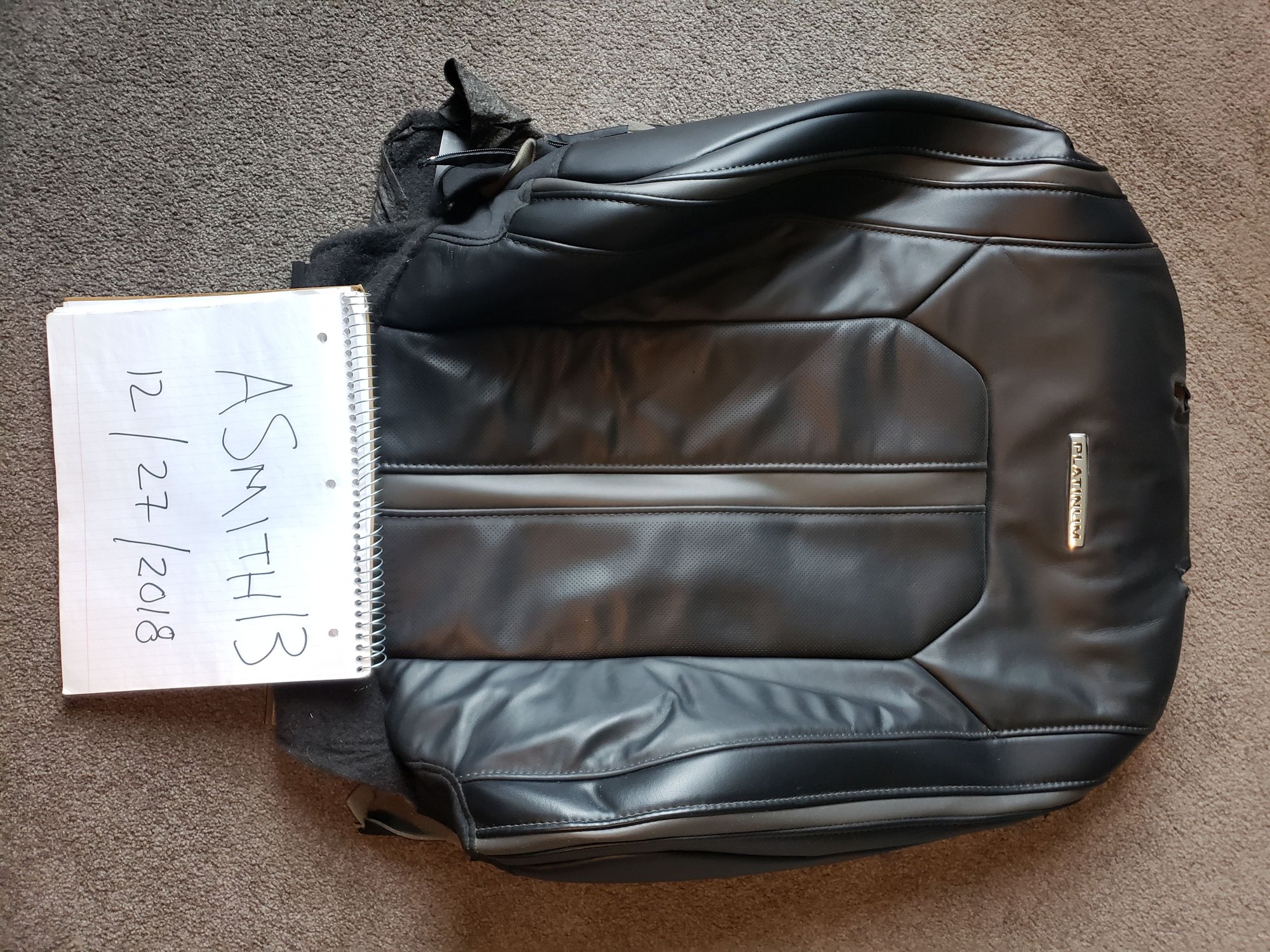 FS OEM Platinum leather seat covers Ford F150 Forum Community of