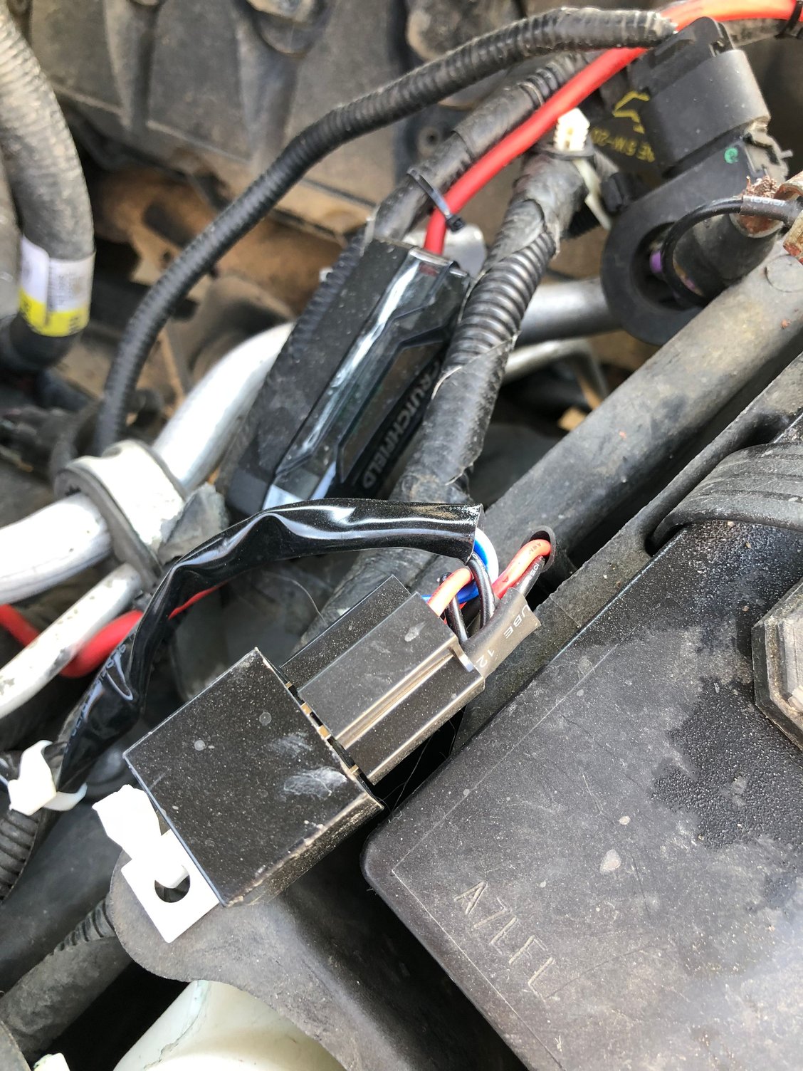 How to turn fog lights on a 2014 ford f150a