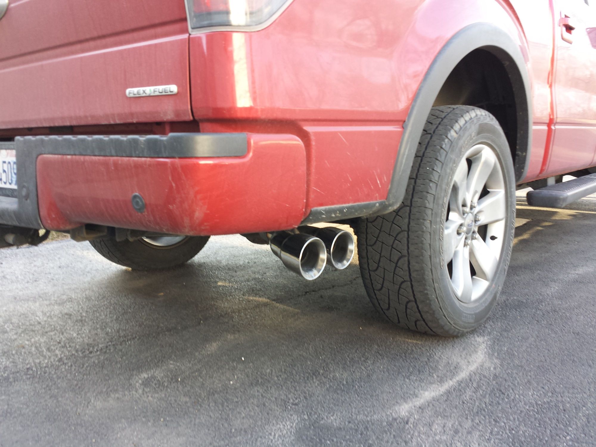 F150 Dual Exhaust Tips